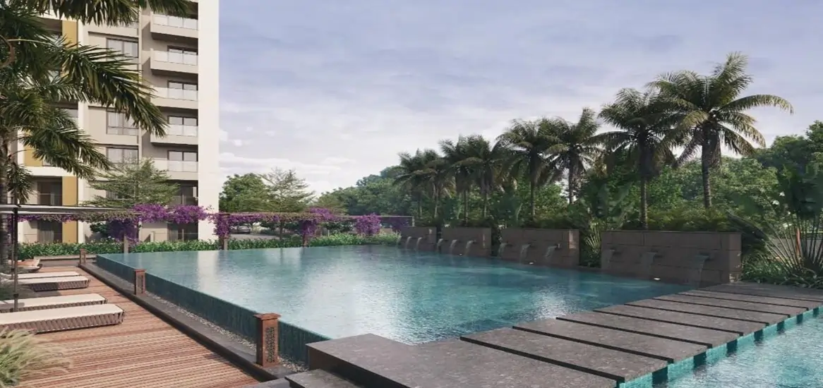 Nambiar District 25 Swimming Pool View