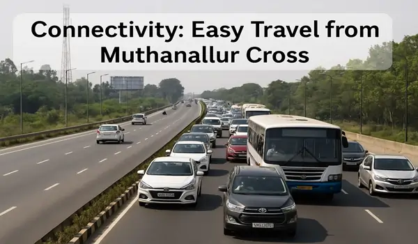 Connectivity: Easy Travel from Muthanallur Cross