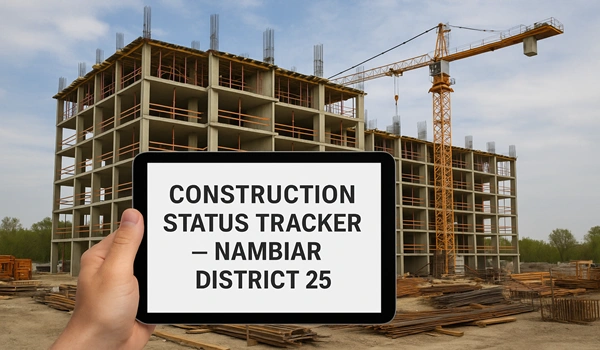 Featured Image of Construction Status Tracker – Nambiar District 25