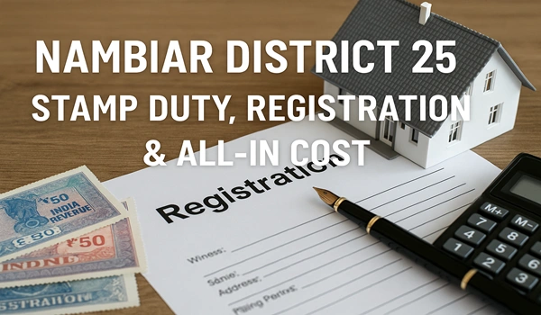 Featured Image of Nambiar District 25 Stamp Duty, Registration & All-In Cost
