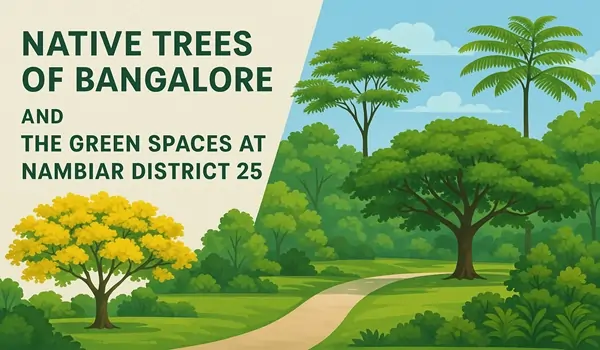 Native Trees of Bangalore and the Green Spaces at Nambiar District 25