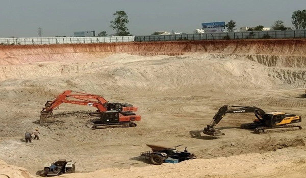 Tower 1 & 2 excavation in progress